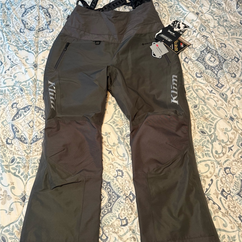 KLIM ALPINE NEW Women’s XL Reg Asphalt Snow Pants Snowpants
